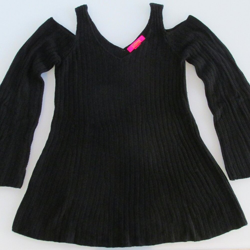Catherine Women's Cold (Open) Shoulder Sweater Size Medium